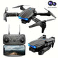 E99 Drone With HD Camera, WiFi FPV HD Dual Foldable RC Altitude Hold, Remote Control Toys For Beginners Children Men's Gifts Indoor And Outdoor Affordable UAV